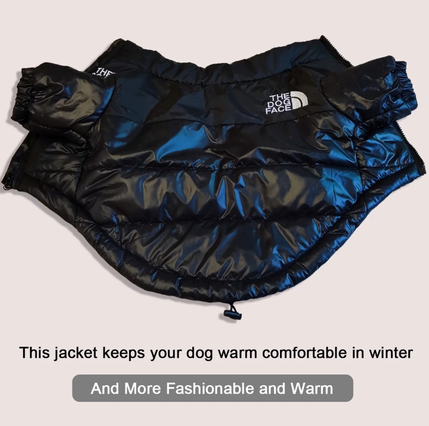 Dog Face Puffer Coat