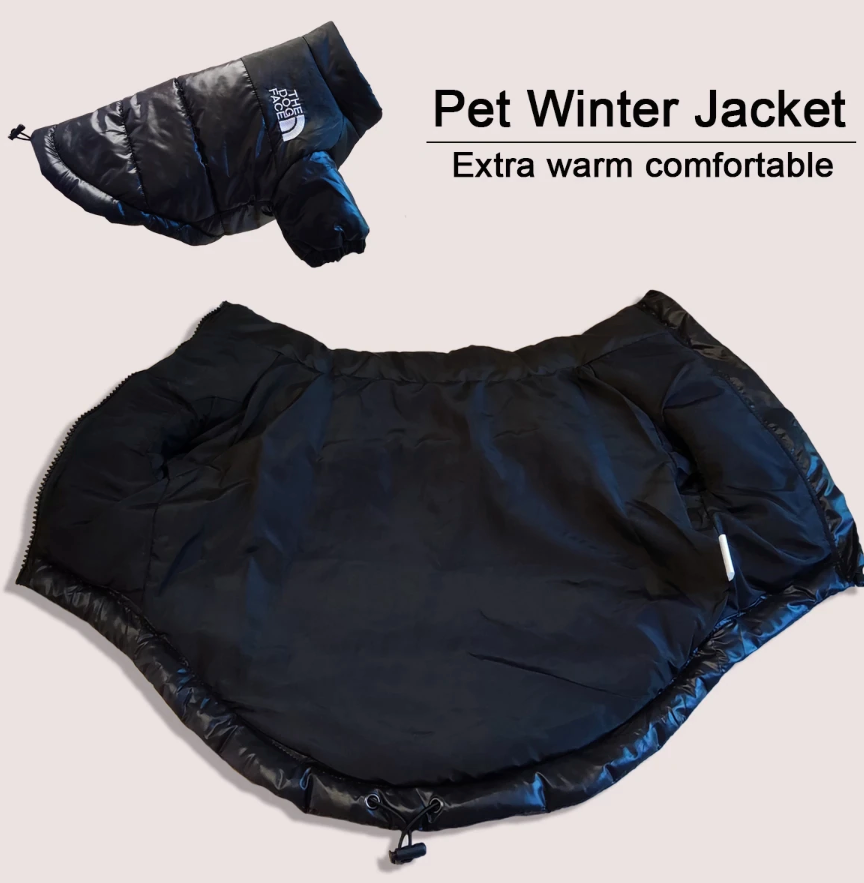 Dog Face Puffer Coat